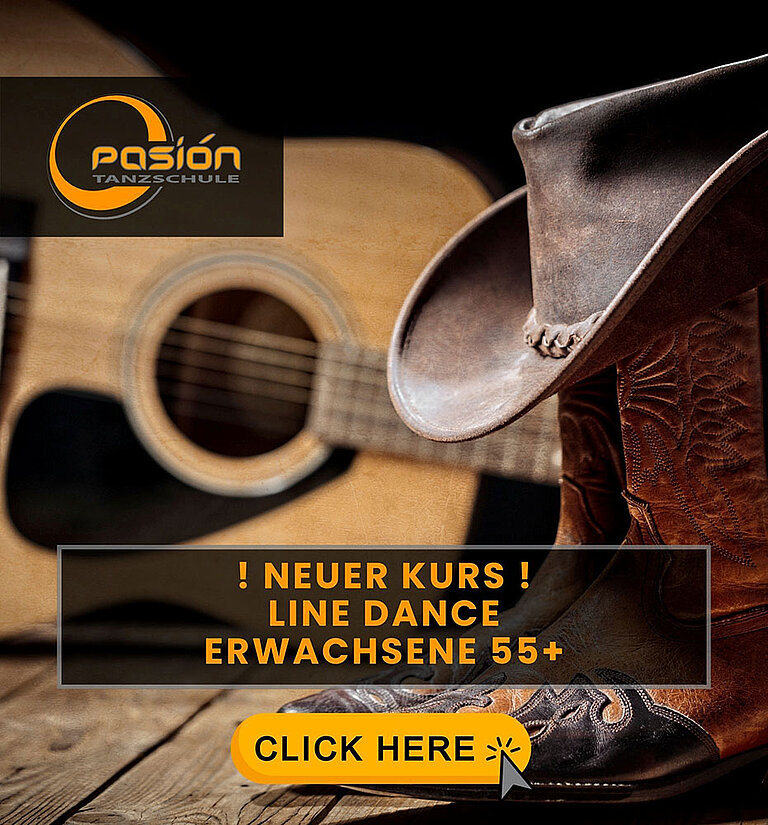 Neue Kurse - Line Dance - Erwachsene 55+